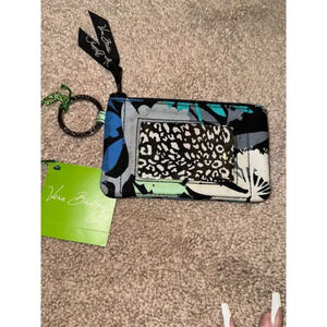 Vera Bradley Women's Camofloral Zip ID Case & Lanyard Holder